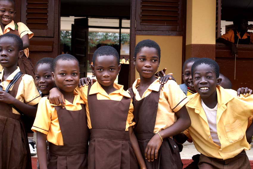 Students in Rural Ghana