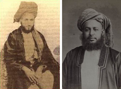 (1) Sultan Majid bin Said of Zanzibar, he ruled between (2) Barghash bin Said of Zanzibar