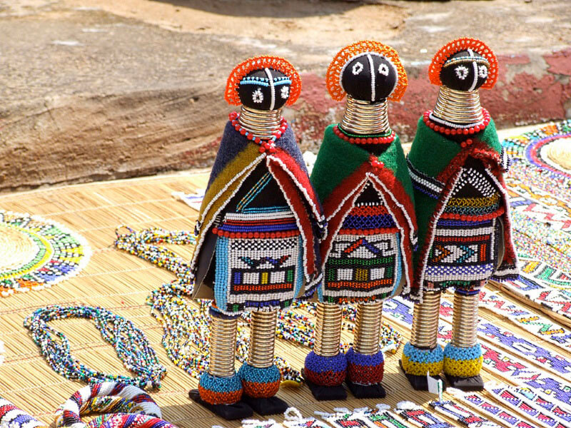 Traditional Dolls & Toys by the Ndebele people. Flickr/ FiverLocker